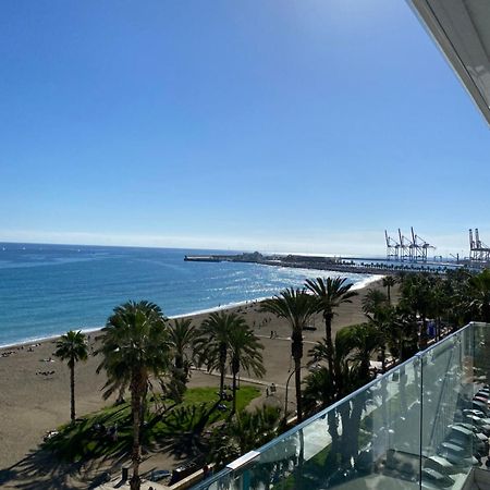 Playa Malagueta Vistas Frontal Al Mar Con Dos Dormitorios 马拉加 外观 照片